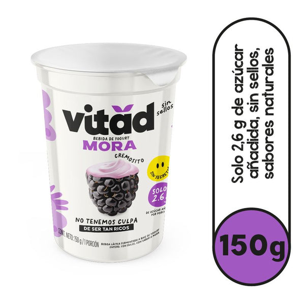 BEBIDA LACTEA VITAD 150G  MORA